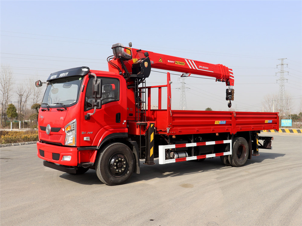 東風暢行D1單排單橋三一8噸4節(jié)臂隨車吊